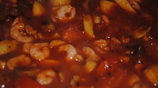 Рецепт Морское рагу