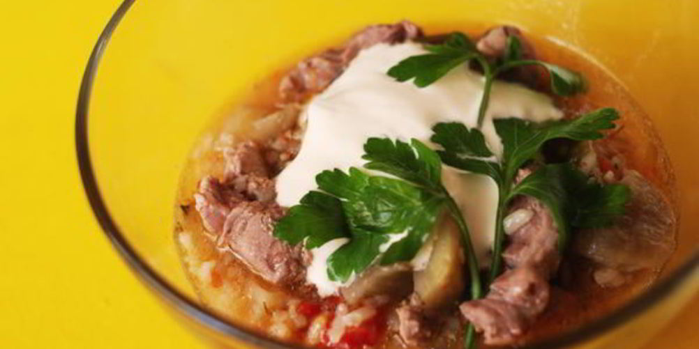 Как приготовить мясное рагу с баклажанами, перцем и помидорами