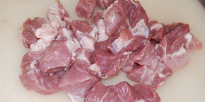 Рецепт мясное рагу с баклажанами, перцем и помидорами