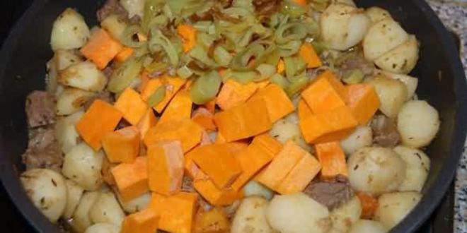 Рецепт осеннее рагу с говядиной