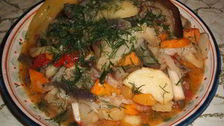 Рецепт Овощное рагу Дамлама