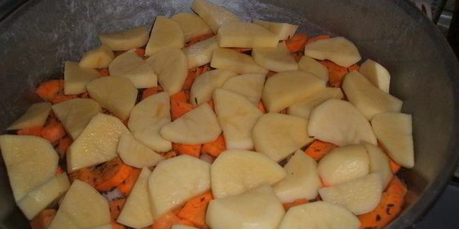 Рецепт овощное рагу дамлама