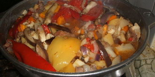 Рецепт овощное рагу дамлама