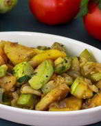 Овощное рагу из кабачков и картофеля