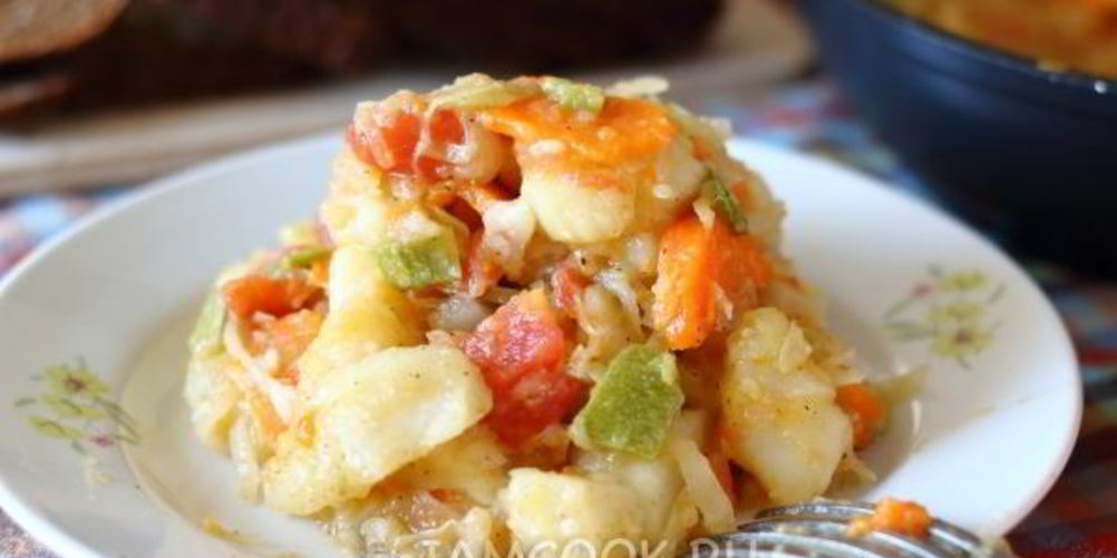 Как приготовить овощное рагу из кабачков, картошки и капусты