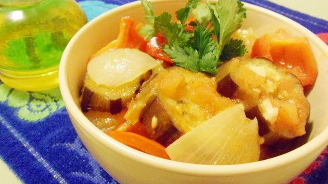 Рецепт Овощное рагу с баклажанами по-арабски