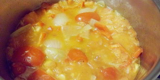 Рецепт овощное рагу с баклажанами по-арабски