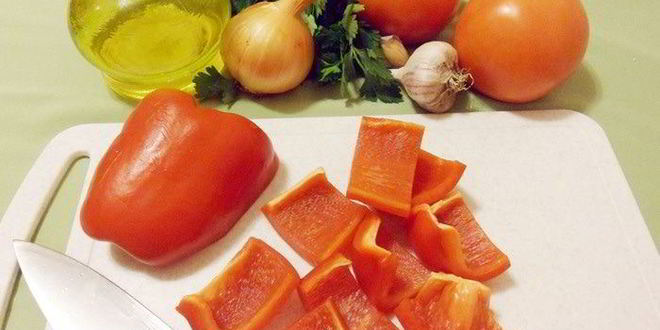 Рецепт овощное рагу с баклажанами по-арабски