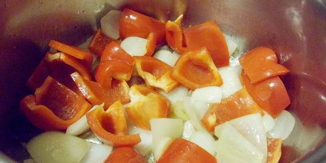 Рецепт овощное рагу с баклажанами по-арабски