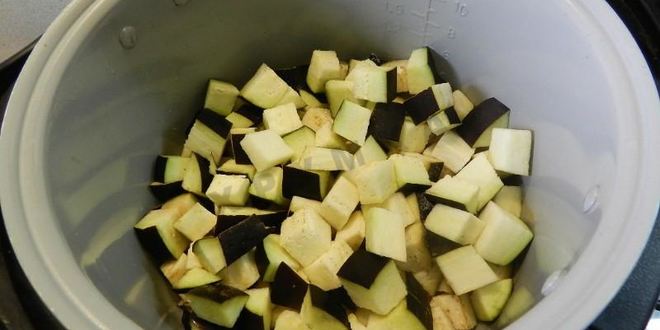 Рецепт овощное рагу с баклажанами в мультиварке