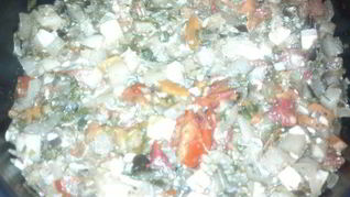 Рецепт Овощное рагу с брынзой и оливками