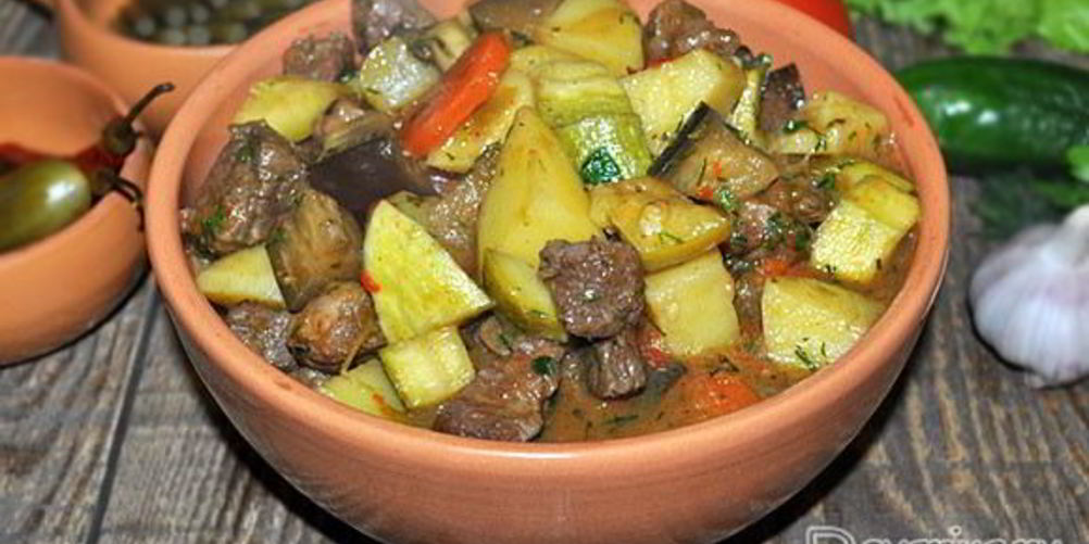 Как приготовить овощное рагу с говядиной