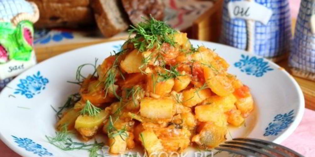 Рецепт овощное рагу с баклажанами в мультиварке