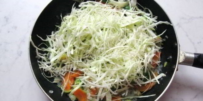 Рецепт овощное рагу с капустой