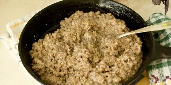 Рецепт овощное рагу с мясным фаршем и баклажанами в духовке