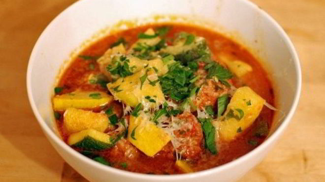 Рецепт Овощное рагу с патиссонами