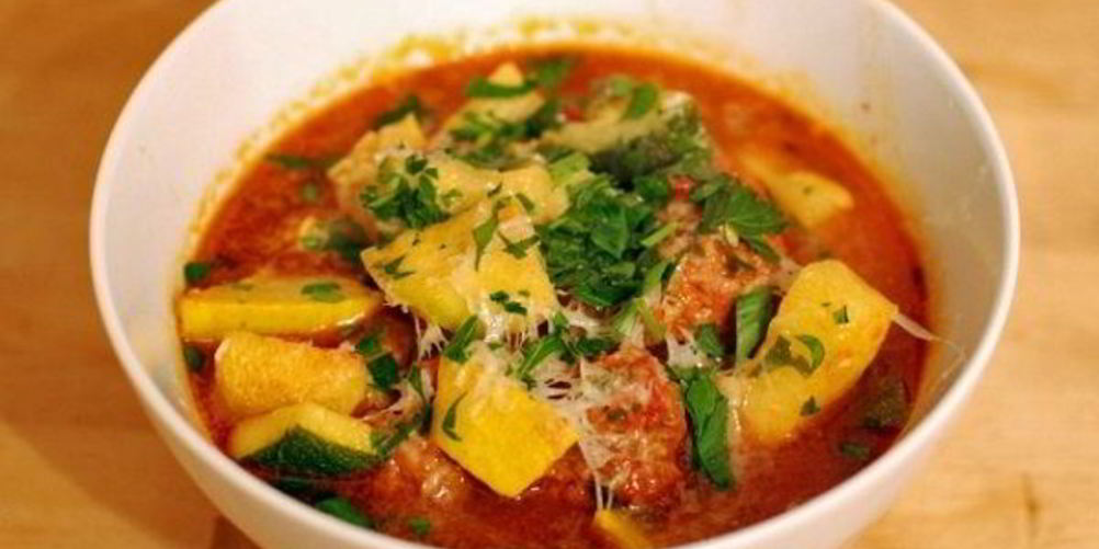 Как приготовить овощное рагу с патиссонами