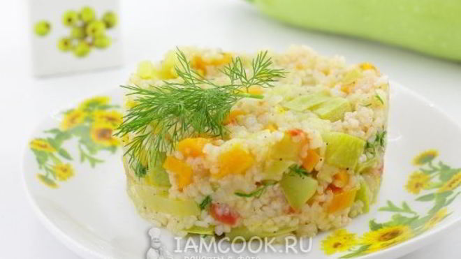 Рецепт Овощное рагу с рисом