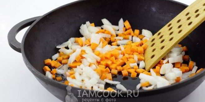 Рецепт овощное рагу с рисом