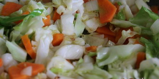 Рецепт овощное рагу со сливками