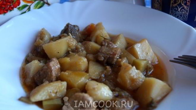 Рецепт Овощное рагу со свининой