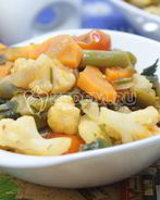 Овощное рагу в мультиварке