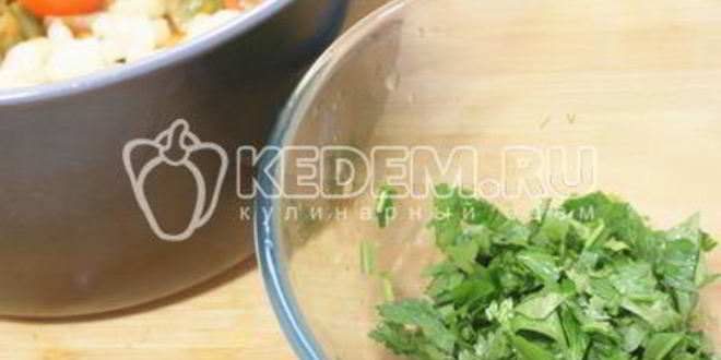 Рецепт овощное рагу в мультиварке