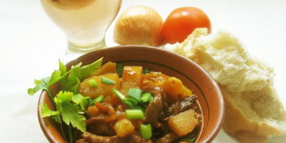 Рецепт зеленое рагу