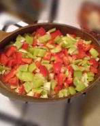 Рагу из баклажанов и кабачков