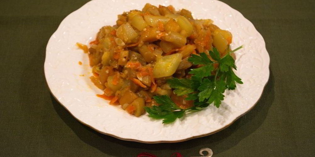 Как приготовить рагу из баклажанов вкусное