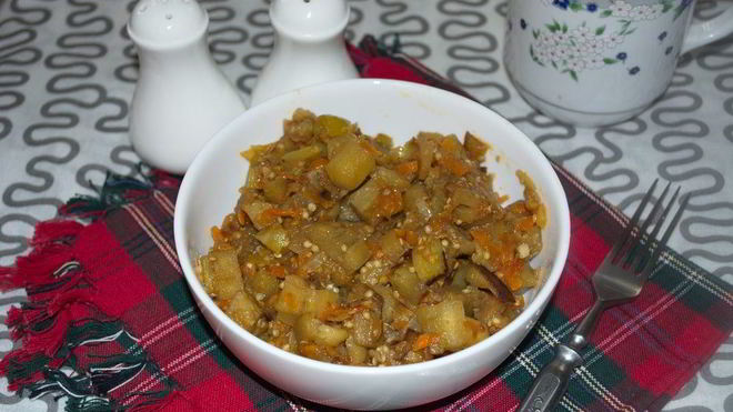 Рецепт Рагу из баклажанов