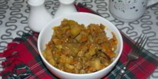 Рецепт рагу из баклажанов