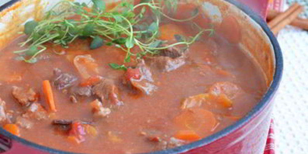 Рецепт рагу по-индейски из баранины в мультиварке