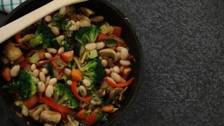 Рецепт Рагу из брокколи с фасолью