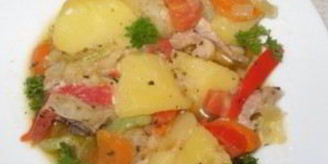 Рецепт рагу из индейки с картофелем