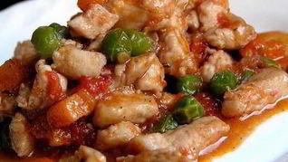 Рецепт Рагу из индейки с овощами