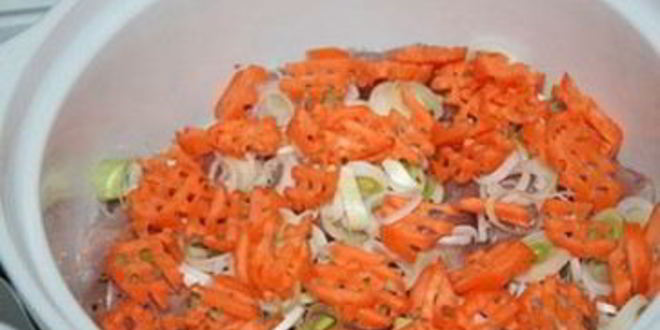 Рецепт рагу из индейки с овощами