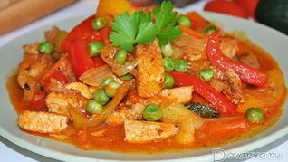 Рецепт Рагу из индейки