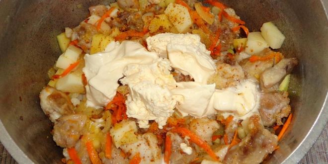 Рецепт рагу из кролика с овощами