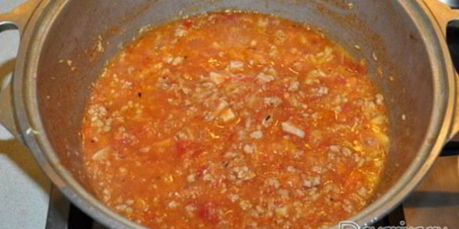 Рецепт рагу из мясного фарша с овощами