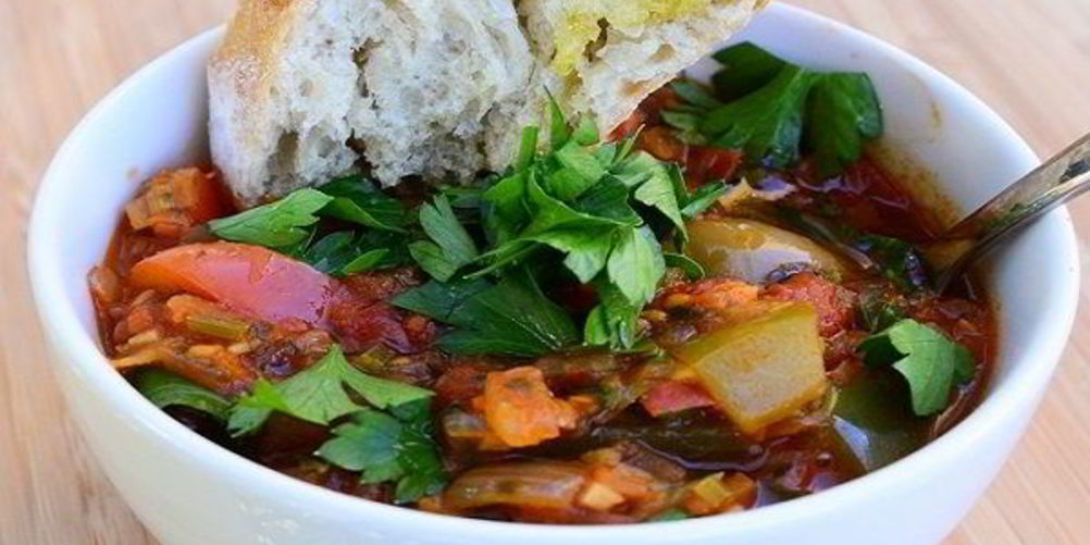 Как приготовить рагу из помидоров и перца