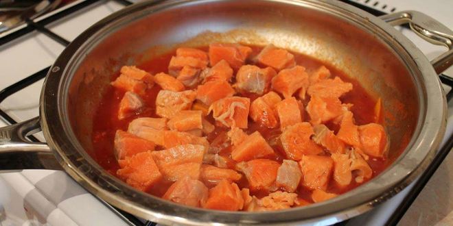 Рецепт рагу из рыбы