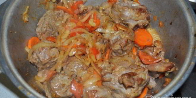 Рецепт рагу из телячьих хвостов