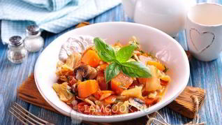 Рецепт Рагу из тыквы с овощами