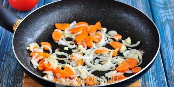 Рецепт рагу из тыквы с овощами