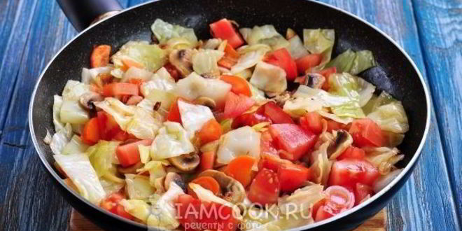 Рецепт рагу из тыквы с овощами