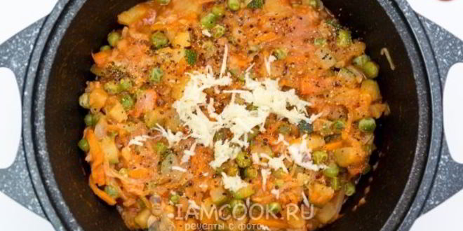 Рецепт рагу овощное с картошкой