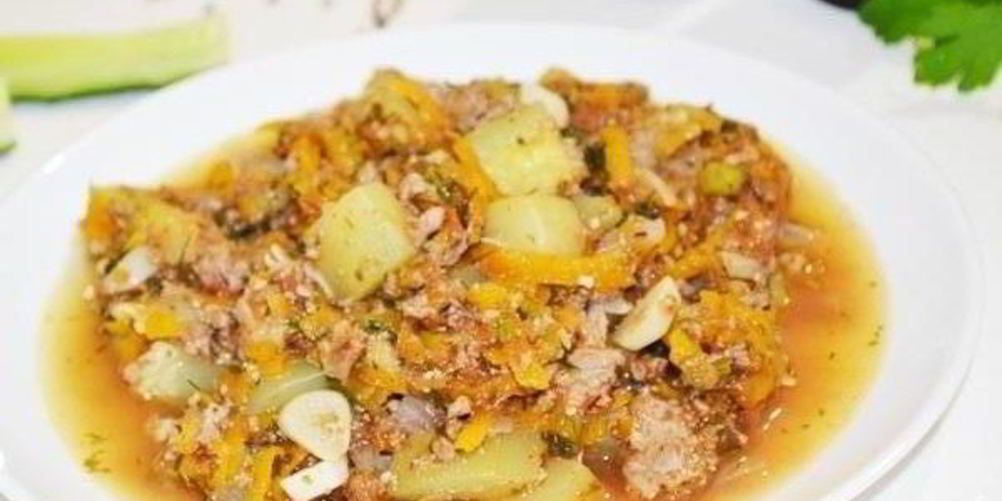 Как приготовить рагу с фаршем