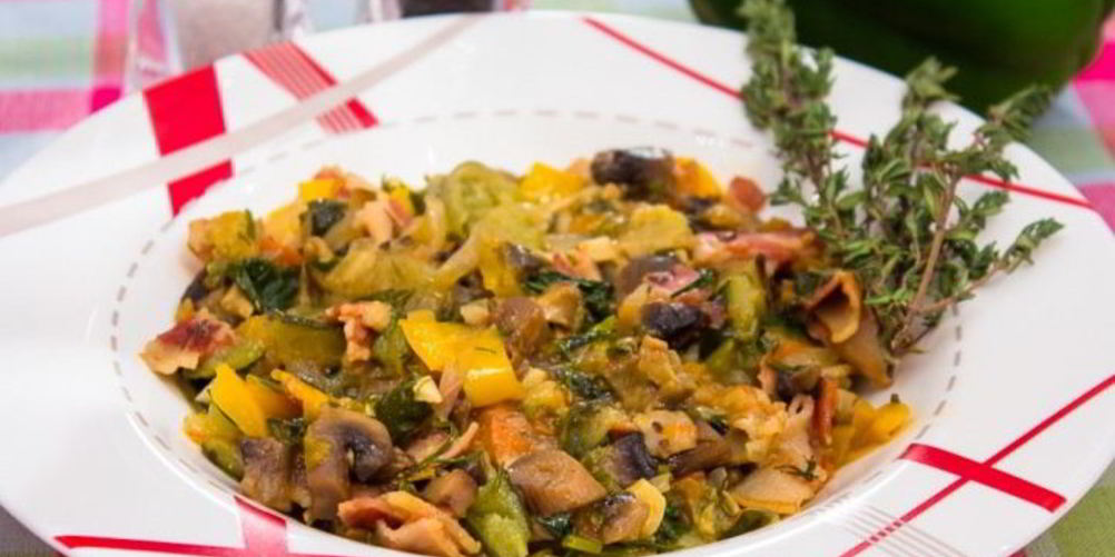 Как приготовить рагу с овощами и грибами