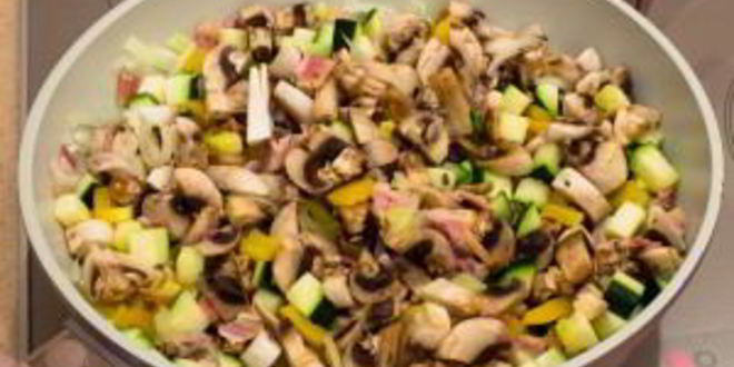 Рецепт рагу с овощами и грибами